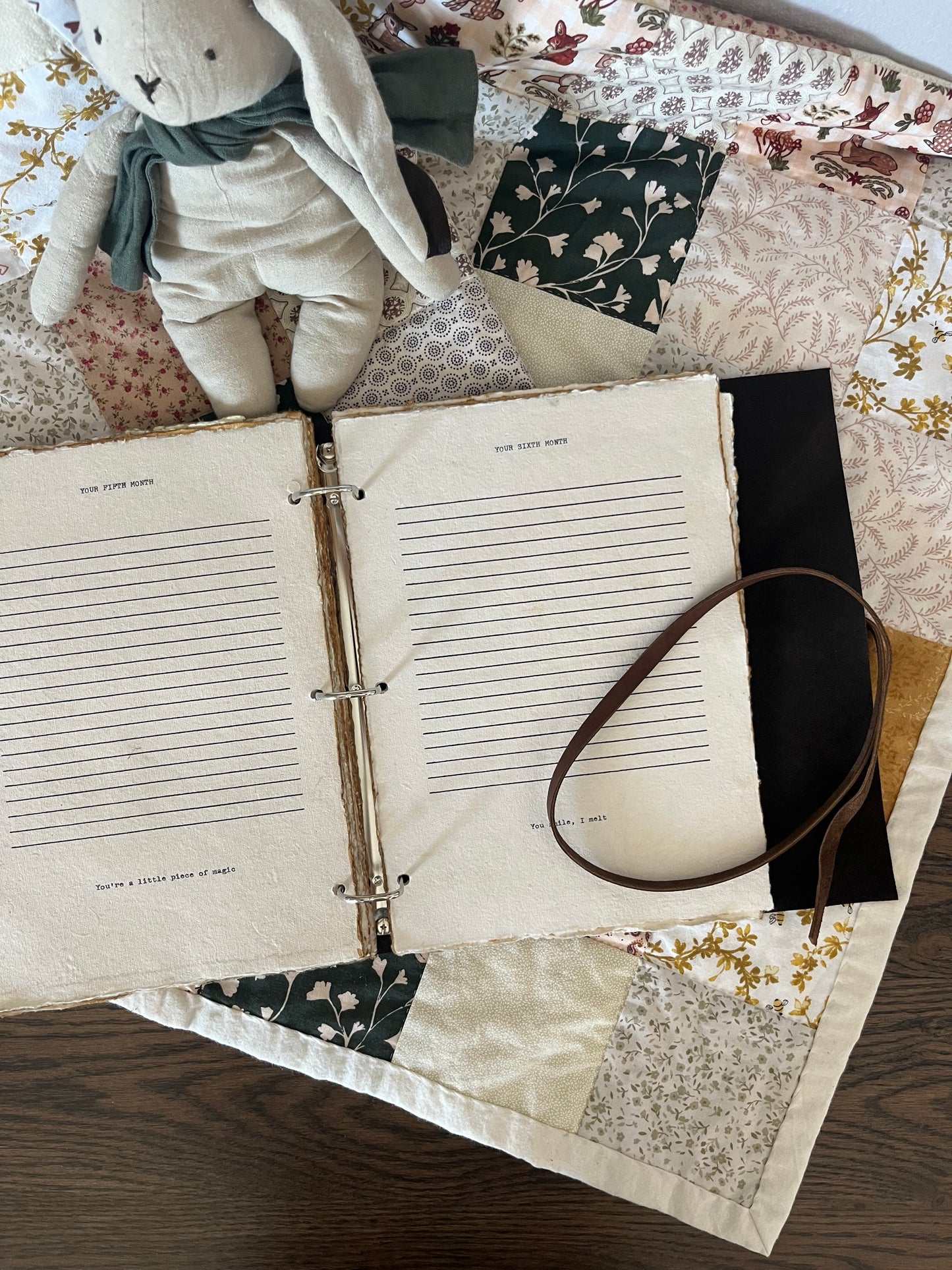 Custom Baby Book Cover